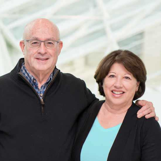 Karen Krause Brody '71, '80g and Dr. Steven Brody '73